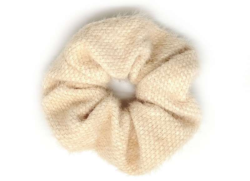 Гумка для волосся ангора персикова Київ - фото 1