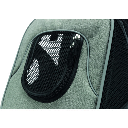 Рюкзак-переноска Trixie Savina для собак фронтальный полиэстер черный/серый до 10 кг 30х33х26 см Киев - изображение 13