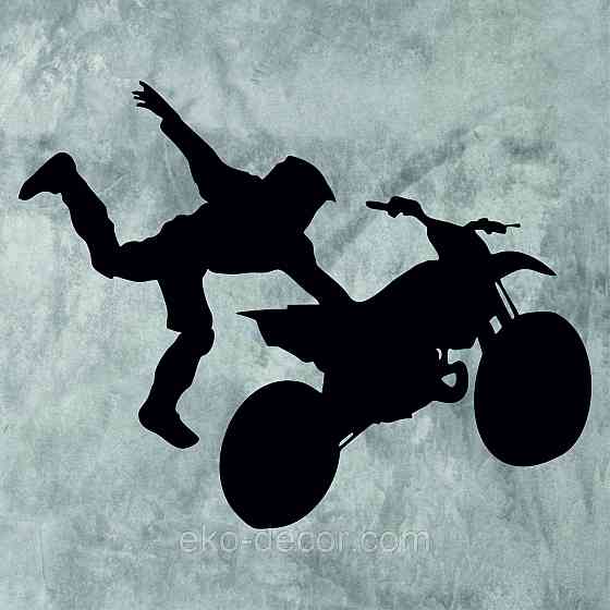 Декоративне настінне Панно «Мотофрістайл», Декор на стіну Київ