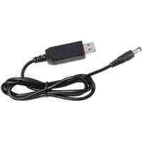 Кабель живлення USB to DC 5.5x2.1mm 12V 1.0m Value (S1016) Киев