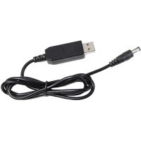Кабель живлення USB to DC 5.5x2.1mm 12V 1.0m Value (S1016) Киев - изображение 1
