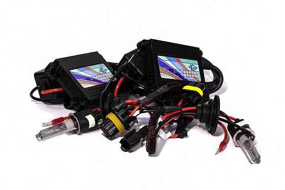 Комплект ксенону КВАНТ PRO H3 ceramic 5000К 12v з блоками DC Харків