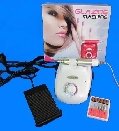 Фрезер для маникюра и педикюра Nail Master (45000 оборотов , 65 вт) белый Киев - изображение 6