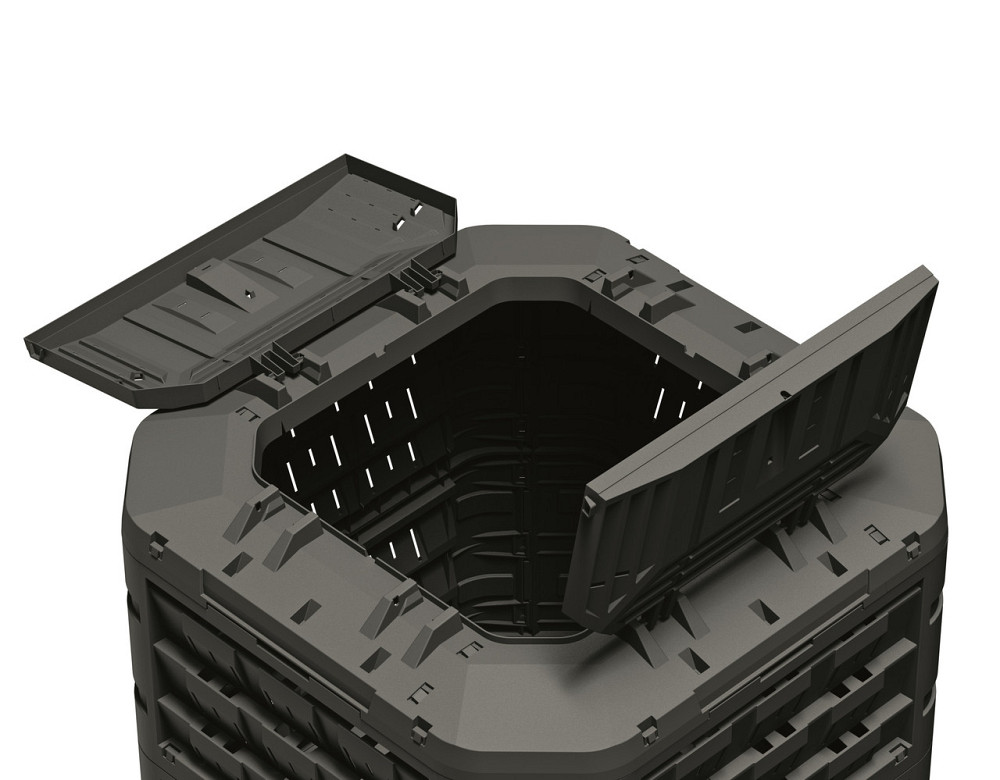 Компостер Prosperplast Compogreen Vario, черный, 950 л Киев - изображение 3