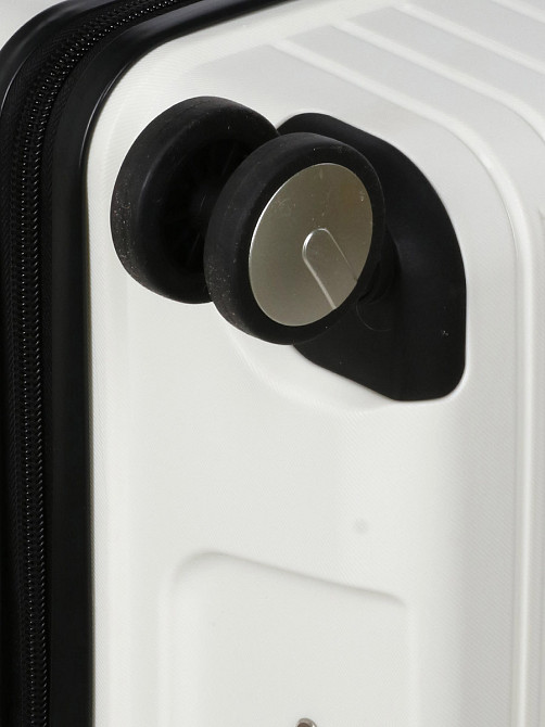 Чемодан полипропиленовый MADISSON 33703 большой 75 см белый Киев - изображение 9