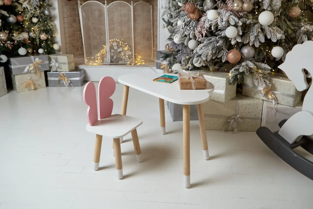 Дитячий столик Хмара та стільчик Метелик рожевий Київ - фото 9