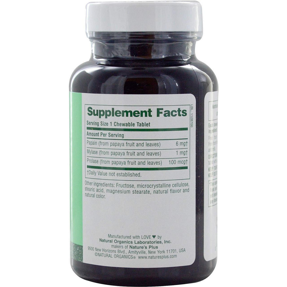 Ферменты папайи Nature's Plus Papaya Enzyme 360 жев таб Киев - изображение 2