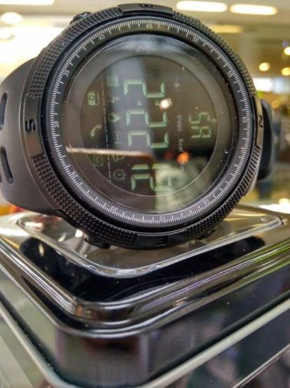 Розумний наручний годинник Skmei 1250 Smart Clever (Чорний) Вінниця - фото 4