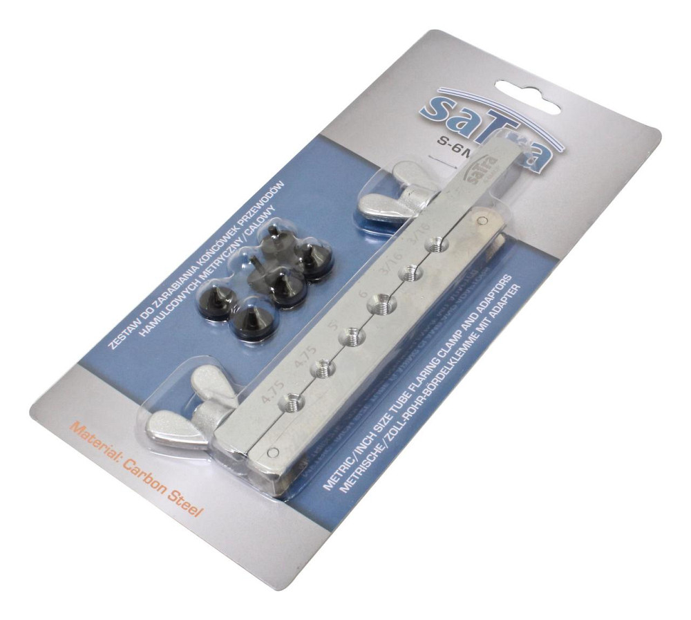 Затискач і адаптери для розвальцьовування труб метрич./дюймового розміру SATRA S-6MIUP Чернігів - фото 4