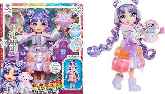 Кукла Рэйнбоу Хай Виолетта Rainbow High Winter Purple Wonderland. Харьков