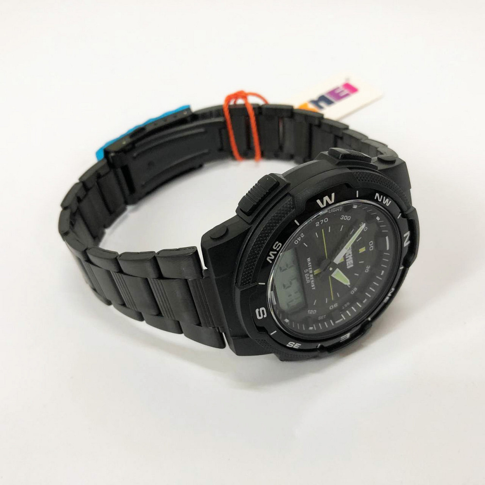 Стильные спортивные часы для активного отдыха SKMEI, Часы спортивные армейские рыбака охотника IE-71 Львов - изображение 13