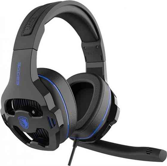 Гарнітура Sades SA-726 Ppower Black/Blue (sa726blj) чорний/синій Харьков