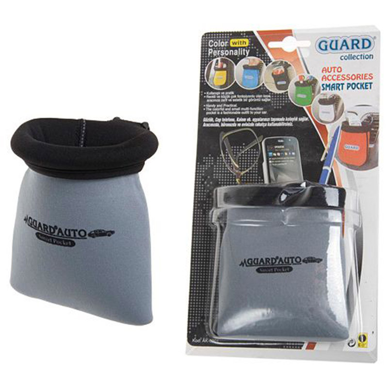 Тримач автомобільний для телефону "мішочок" (11х12см) сірий Guard Київ - фото 1
