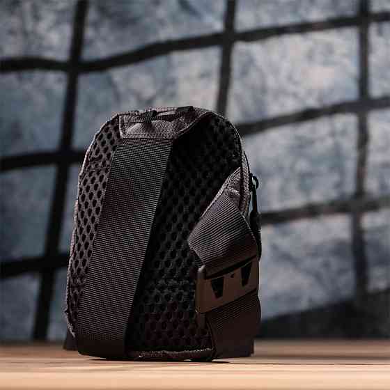 Удобная слинг сумка для путешествий из качественного текстиля Vintage 22869 Серый Киев