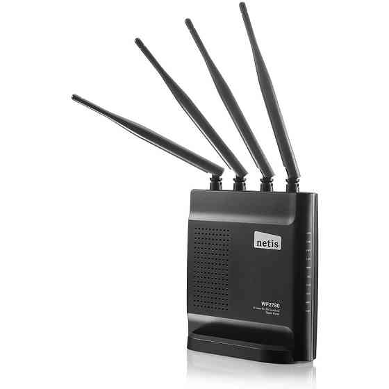 Бездротовий маршрутизатор Netis WF2780 (AC1200, 1xGE WAN, 4xGE LAN, 4 антени) ( 10309 ) Харьков