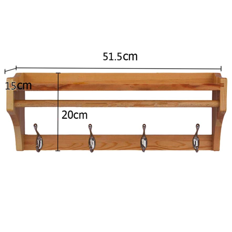 Вішалка для одягу "Гамільтон 4" сієна Миколаїв - фото 1