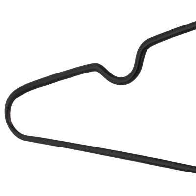 Плічка Ardesto Металеві з ПВХ покриттям Чорні 40.5 см 5 шт. (ARHC2805B) Вінниця - фото 4