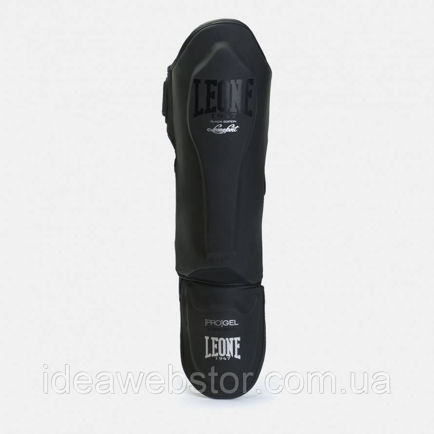 Захист гомілки та стопи LEONE Mono Black для єдиноборств чорний розмір S для занять ММА бойовим самбо кікбоксингом L Київ - фото 9