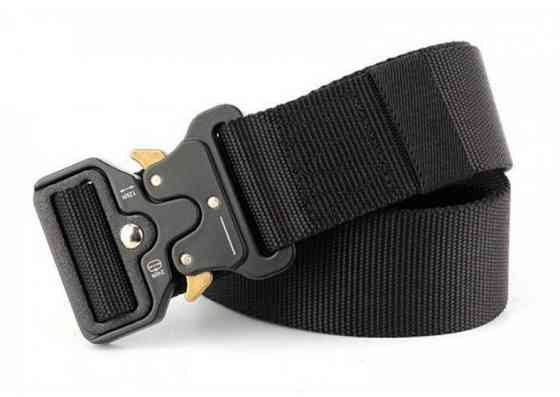 Ремень тактический военный Чёрный Днепр