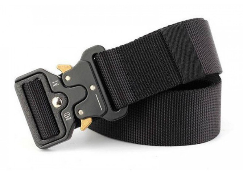 Ремень тактический военный Чёрный Днепр - изображение 1