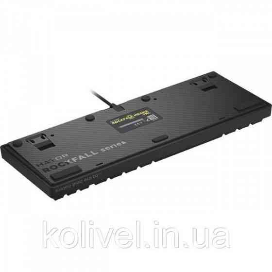 Клавіатура Hator Rockfall 2 Mecha TKL orange (HTK-520) black (HTK-520) Київ