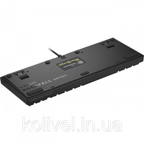 Клавіатура Hator Rockfall 2 Mecha TKL orange (HTK-520) black (HTK-520) Київ - фото 5