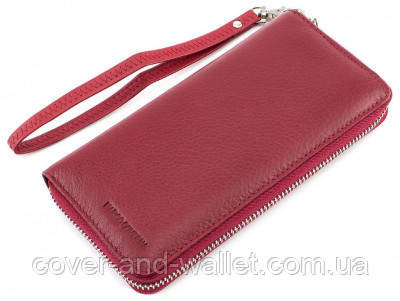 Зеленый кожаный женский кошелек на молнии Marco Coverna MC-7002-7 Киев - изображение 7