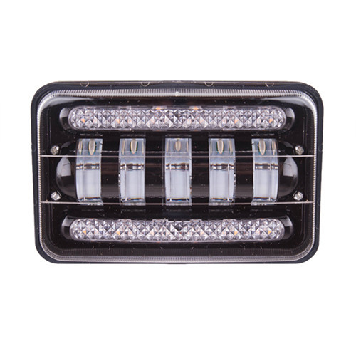 Рабочая фара с ДХО LP-7717 HI+LOW 9-36V 50W 6000K (170x110x80) Харьков - изображение 1