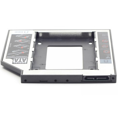 Фрейм-переходник Gembird 2.5" HDD/SSD to laptop slim 5.25'' bay (MF-95-01) Винница - изображение 4