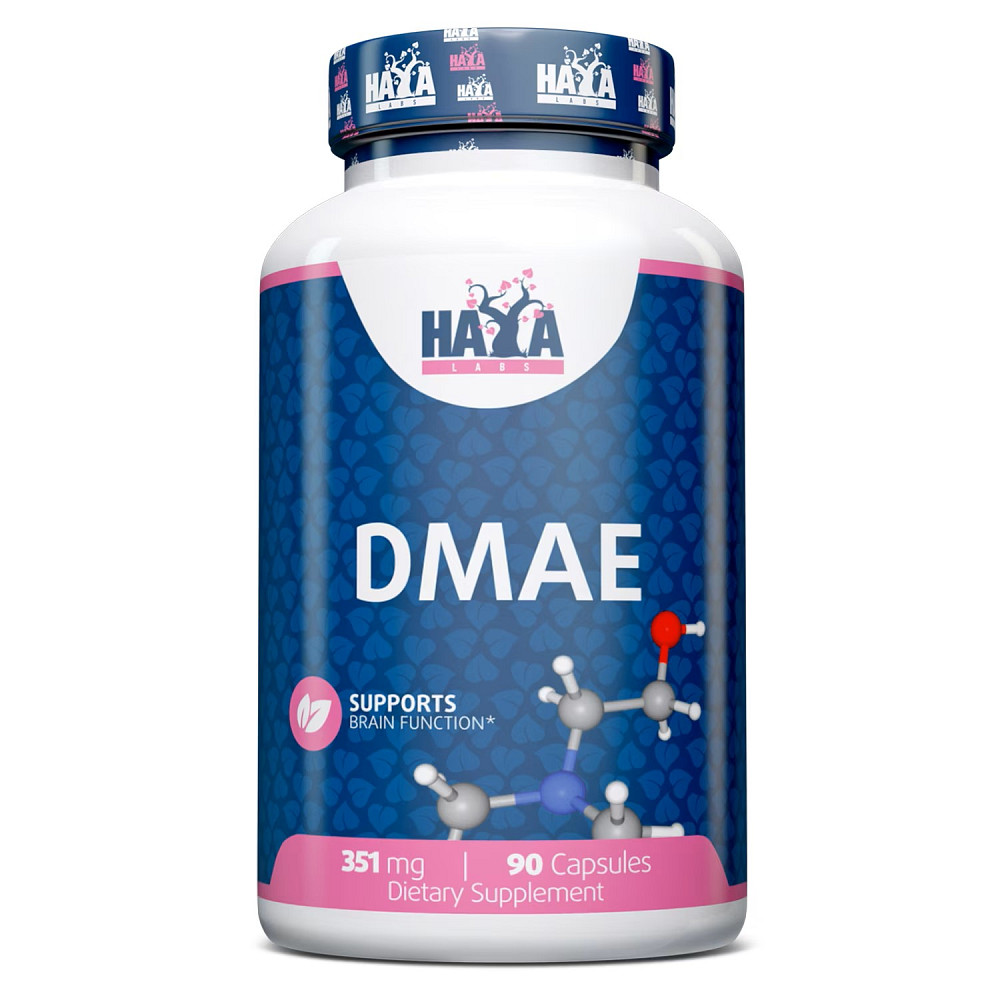ДМАЭ (диметиламиноэтанол) Haya Labs DMAE 351mg 90 Caps Луцк - изображение 1