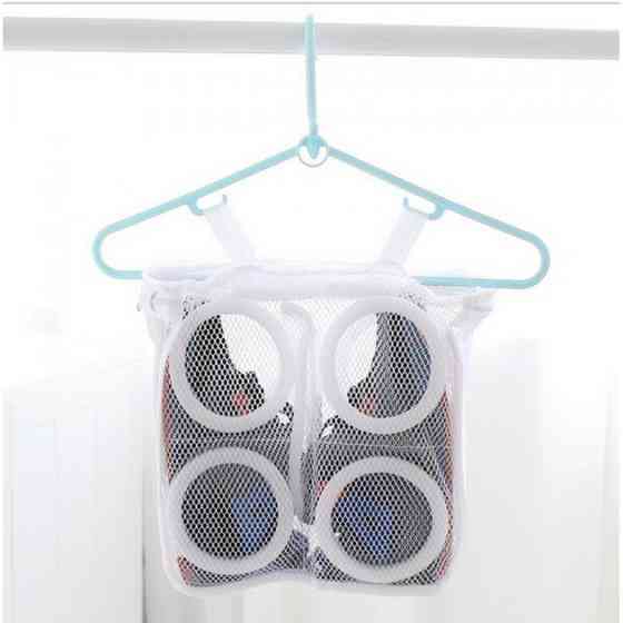 Мішок для прання взуття із захисними вставками на два відділення 28 х 24.5 х 8 см UW-44 Львів