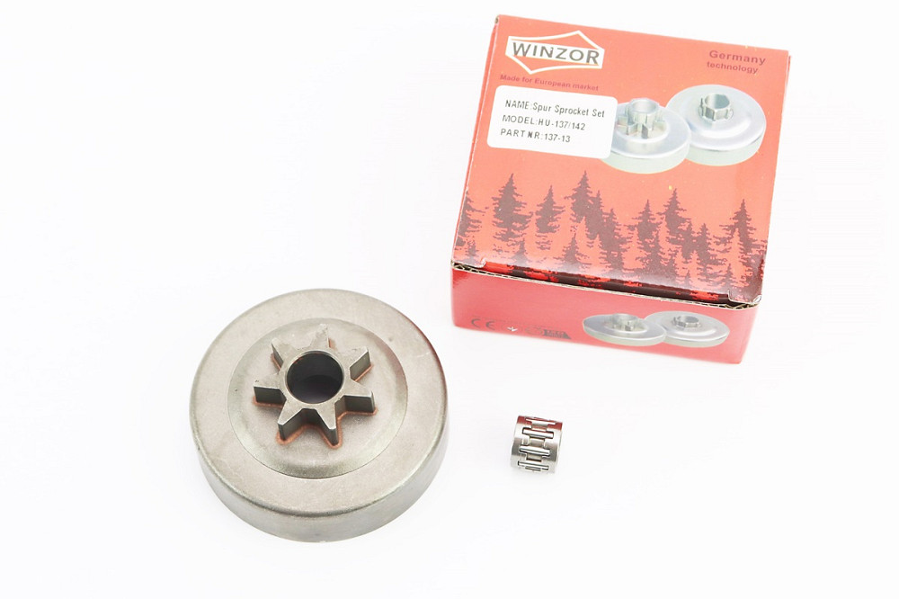 Тарілка зчеплення "зірка" 325-7 Husqvarna-136/137/141/142/235/240/325, Partner-365, OLEO MAC 941, JONSERED, POULAN + підшипник Киев - изображение 1