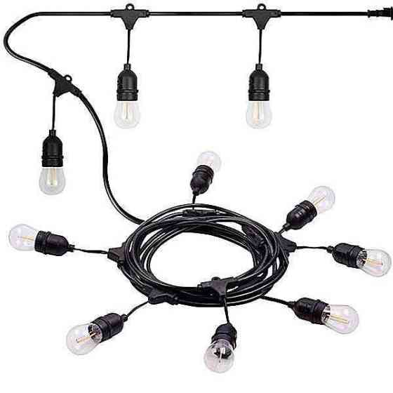 Гірлянда Е27 220V 10 м 10 ламп Харків