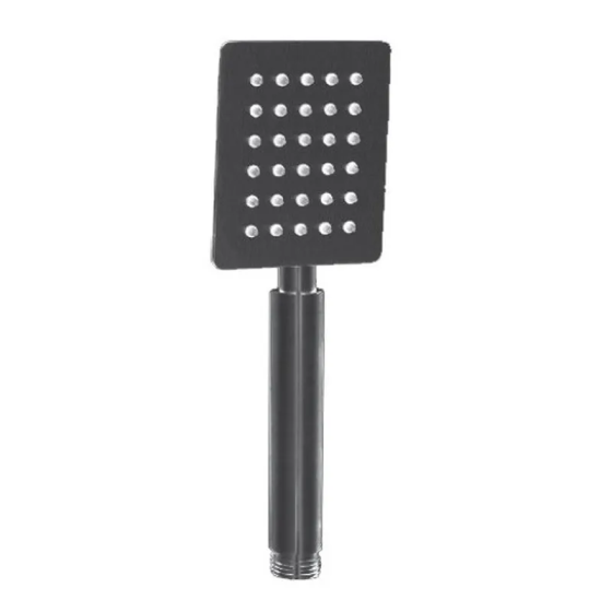 Ручний душ Mixxus SH-02.SUS Black з нерж. сталі SUS304    ( MI6698 ) 32293 Харків