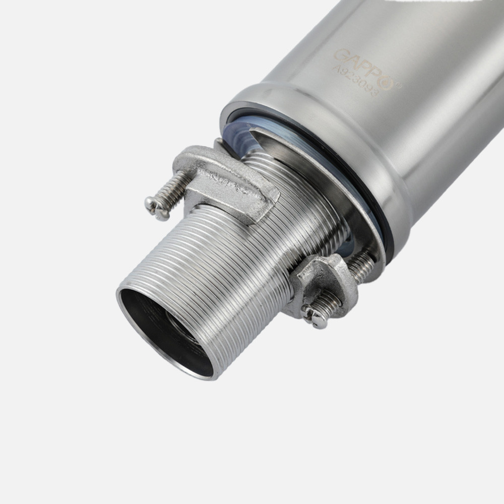 Смеситель для кухни с гибким изливом GAPPO G4098-25 сатин Киев - изображение 8