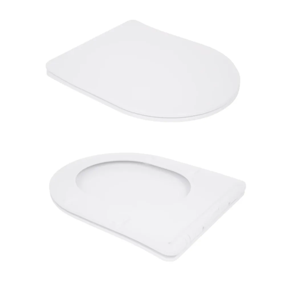 Унитаз подвесной Qtap Swan безободковый с сиденьем Soft-close QT16335180W Киев - изображение 15