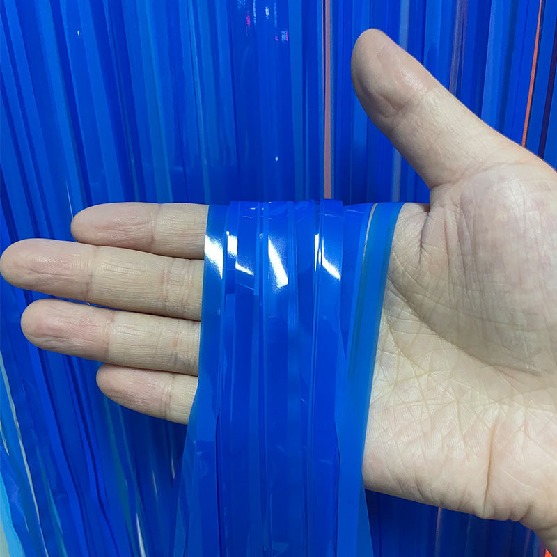 Дощик для фотозони святковий 2 м на 1 м синій Київ - фото 2