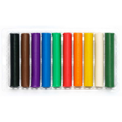 Пластилин Школярик Круглый 10 цветов 130 г (83812902-UA) Винница - изображение 2