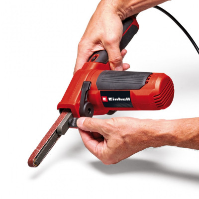 Шлифовальная машина Einhell ленточная TC-BF500E, 500Вт, 300-1700 об/мин, 457х13 мм, 1.44кг (4461020) Винница - изображение 10