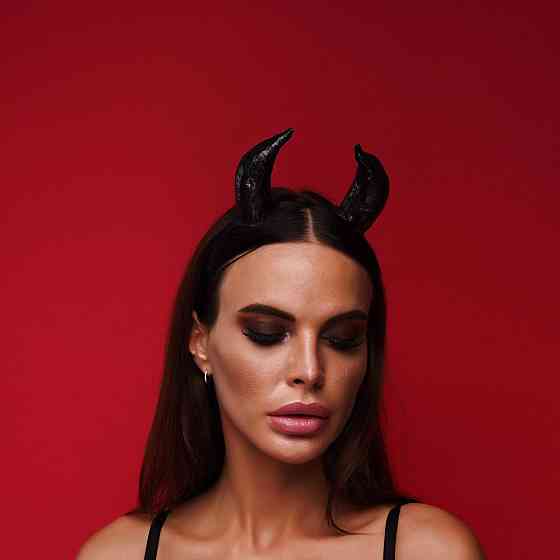 Рога дьявола маленькие, Черные OKOVA Sex Aura Киев