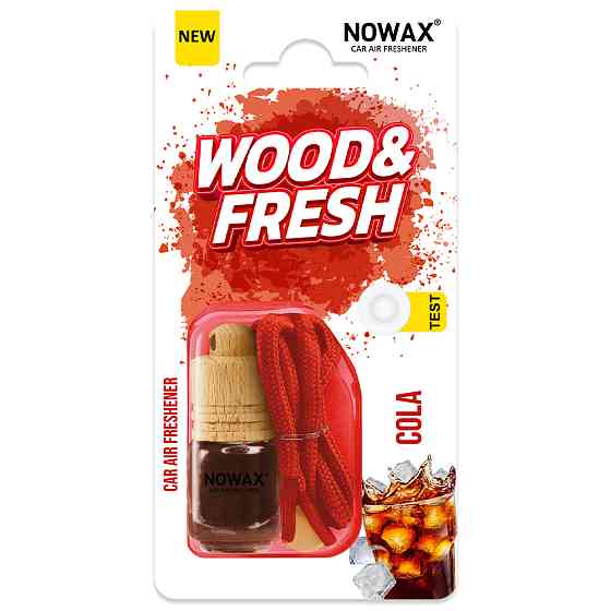 Ароматизатор повітря в блістері Nowax Wood&Fresh - Cola Львів