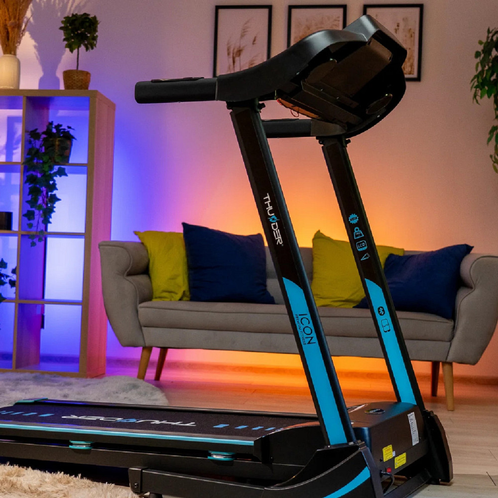 Бігова доріжка електрична THUNDER ICON-BLUE Київ - фото 2