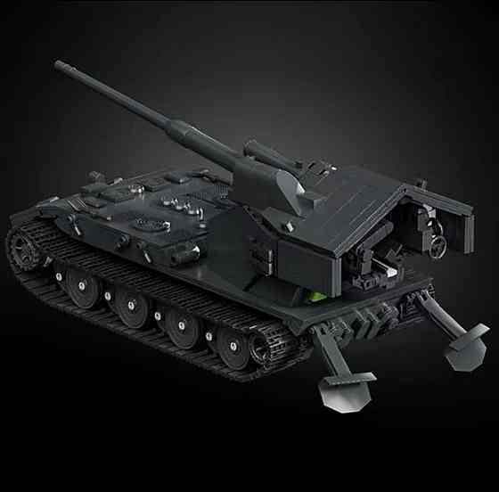 Конструктор  Waffenträger E-100 — 2036 деталей, масштаб 1:28, сумісний з LEGO Technic Київ