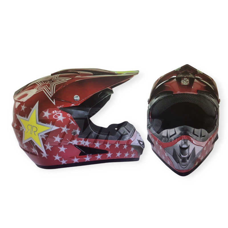 Шолом кросовий (червоний) дитячий Мукачево - фото 1