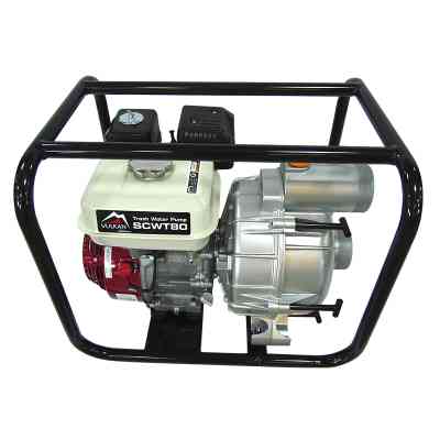 Мотопомпа Vulkan рукав 75мм, 58м3/час, дв. Honda GX200, подъем 26м, грязная вода, SCWT80H (81696) Винница