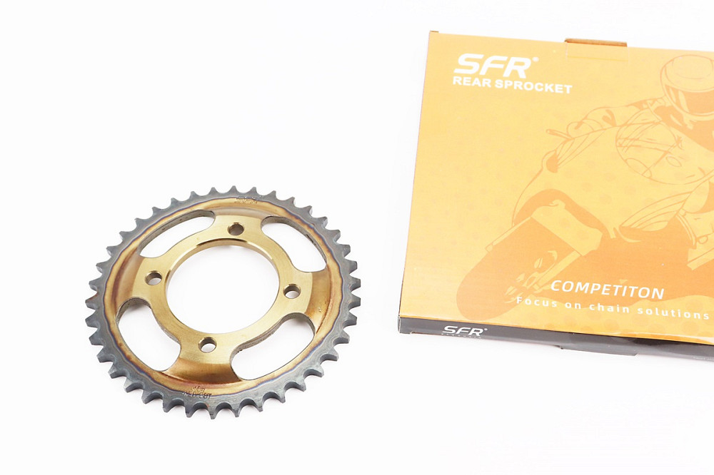 Зірка задня FXD125 - 428-38T - d=64; 4отв.*80mm "гартована" Viper F5 Київ - фото 1