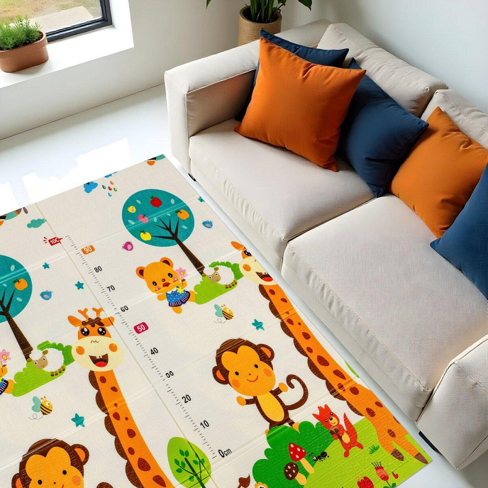 Коврик детский 147см х 177см х 8мм Лисички-Ростомер (303) SW-00003033 Киев - изображение 9