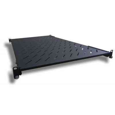 Полка 19" Hypernet 1U глуб. 600мм, в шкафы глубиной 800мм, цвет черный (U-FS-80-BLACK) Винница