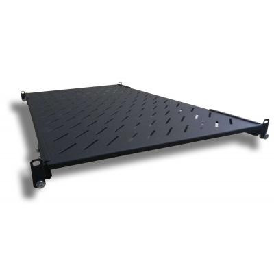 Полка 19" Hypernet 1U глуб. 600мм, в шкафы глубиной 800мм, цвет черный (U-FS-80-BLACK) Вінниця - фото 1