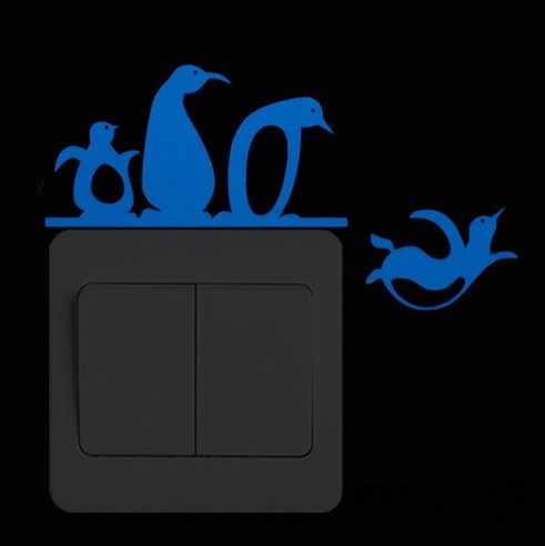 Люминесцентная наклейка 